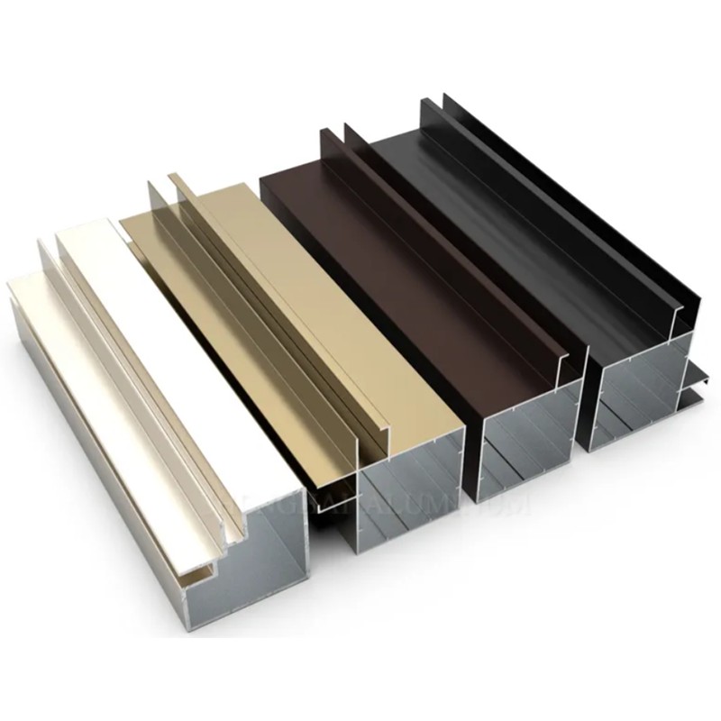 Perfil de aluminio del gabinete