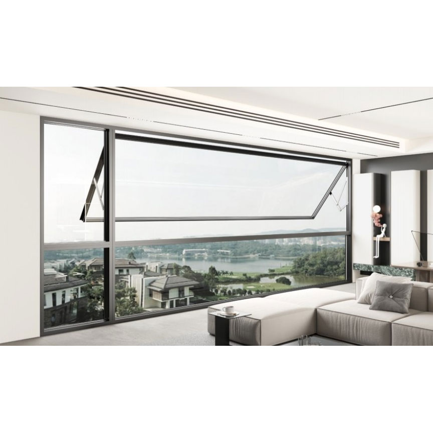 Ventanas de pared de cortina de piso a techo