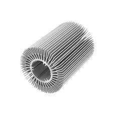 Disipador de calor de tubería de aluminio redondo