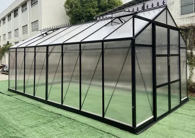 Sala de sol y invernadero con aluminio